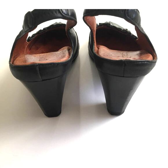 Gentle Souls Ruper Star Leather Heel Shoe Sling Back Size 6 - Picture 6 of 6